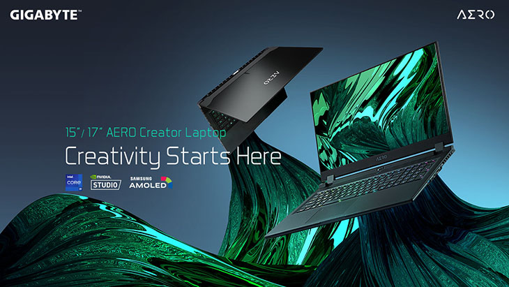 AERO 15 OLED 15 inch và AERO 17 HDR 17 inch